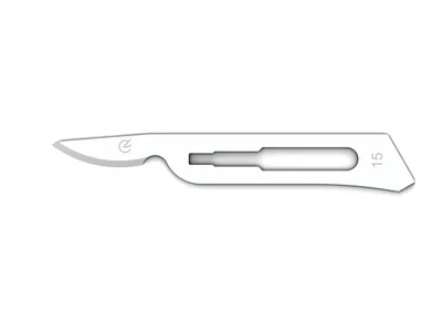 Lame din oțel carbon N. 15c - sterile