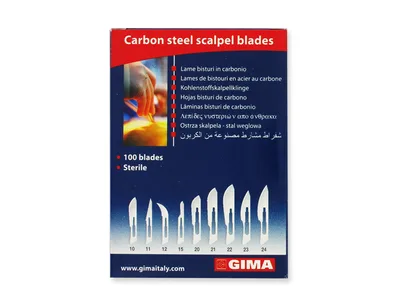 Lame din oțel carbon N. 15c - sterile