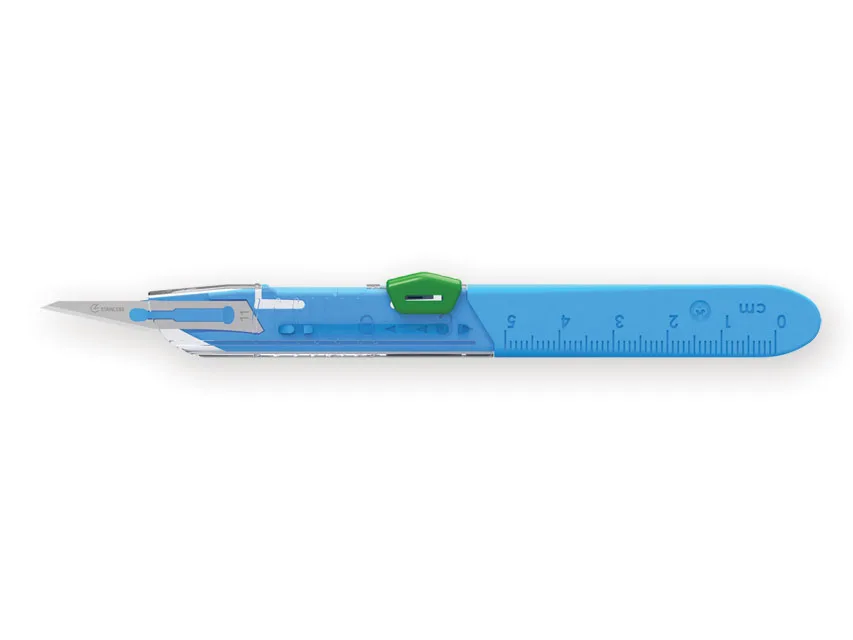 Scalpel protector de siguranță N. 11 - steril