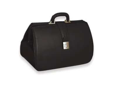 Geanta medicala piele ecologica Kansas SKAY - neagra