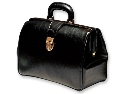 Geanta medicala piele ecologica TEXAS SKAY - neagra