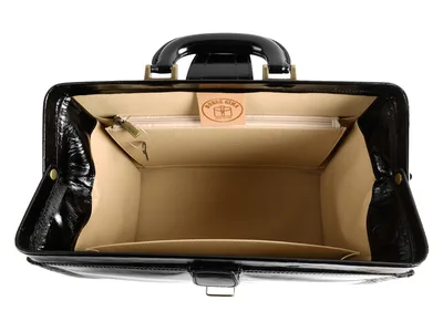 Valigetta Prime Leather Medical Bag - negru