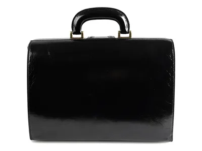 Valigetta Prime Leather Medical Bag - negru