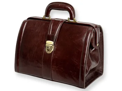 Valigă medicală PRIME LEATHER - maro