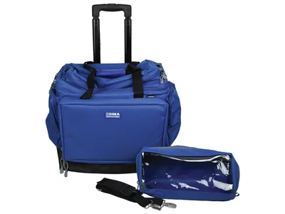 SMART TROLLEY BAG - medium - blue