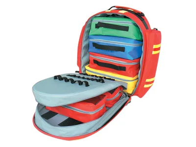 Rucsac medical - LOGIC 2 - GIMA - polyester - rosu