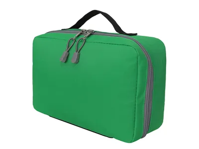 Geantă miniatură pentru ambulanță E5 cu mânere - verde