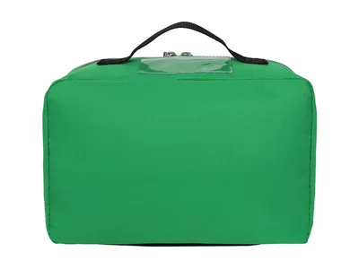 Geantă miniatură pentru ambulanță E5 cu mânere - verde