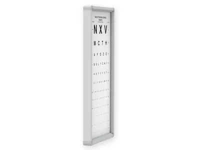 Tablă optometrică Monoyer - 3 m - neils