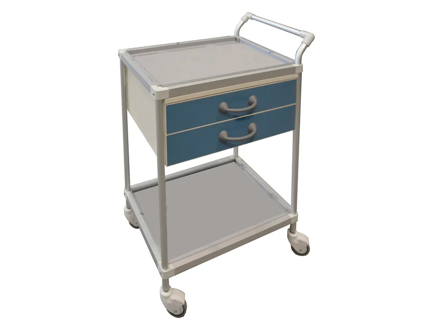Cărucior de lux cu 2 sertare 29 x 40 x H 10.5 cm