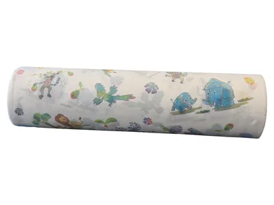 Rola pat pediatrică microrelief lipită 2 straturi - 46m x 50cm