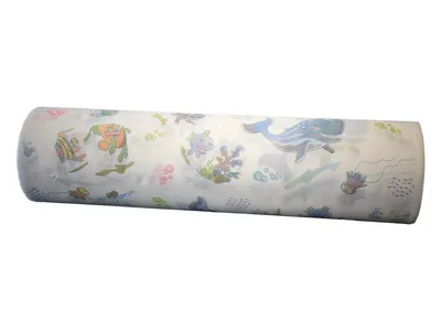 Rola pat pediatrică microrelief lipită 2 straturi - 46m x 50cm