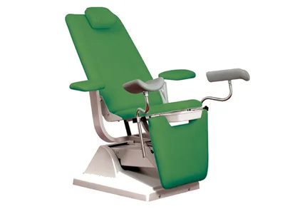 Scaun ginecologic GYNEX cu suport pentru role - verde