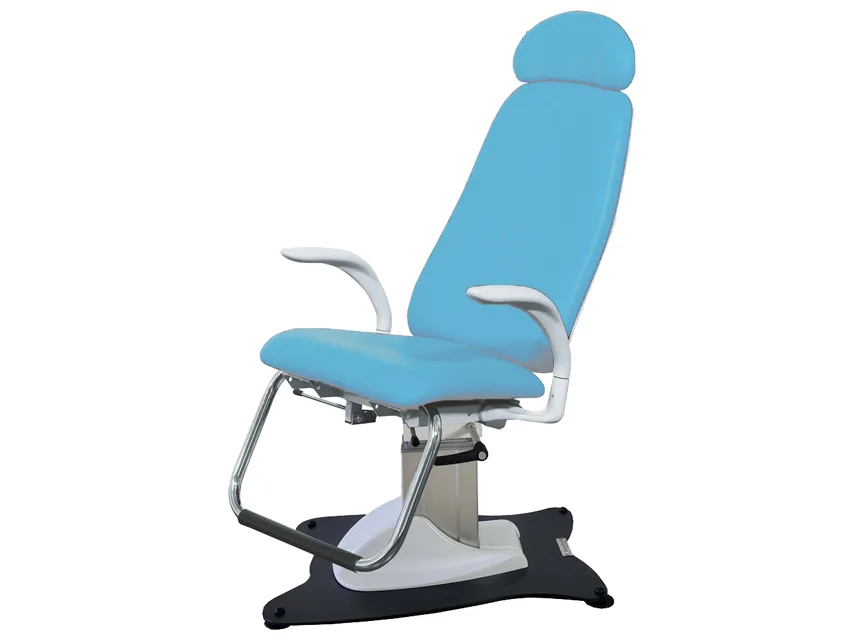Scaun ORL NEW OTO P/V cu tetieră - albastru deschis