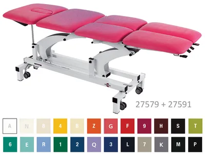 Masă de examen SINTHESI MITO electrică cu pedală de picior - orice culoare