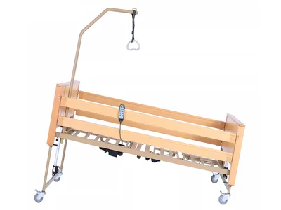 Pat de spital cu 4 motoare, reglabil în înălțime 84-125 cm - 3 articulații - 4 secțiuni