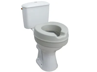 Scaun de toaletă ridicat Contact Plus Soft
