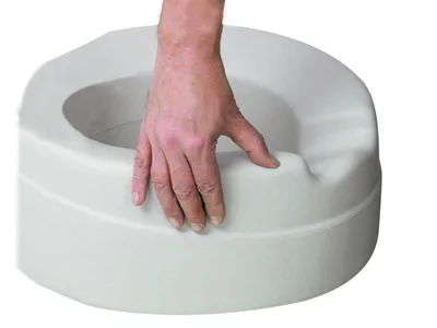 Scaun de toaletă ridicat Contact Plus Soft