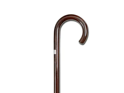 Giotto wood stick - curved handle - woman