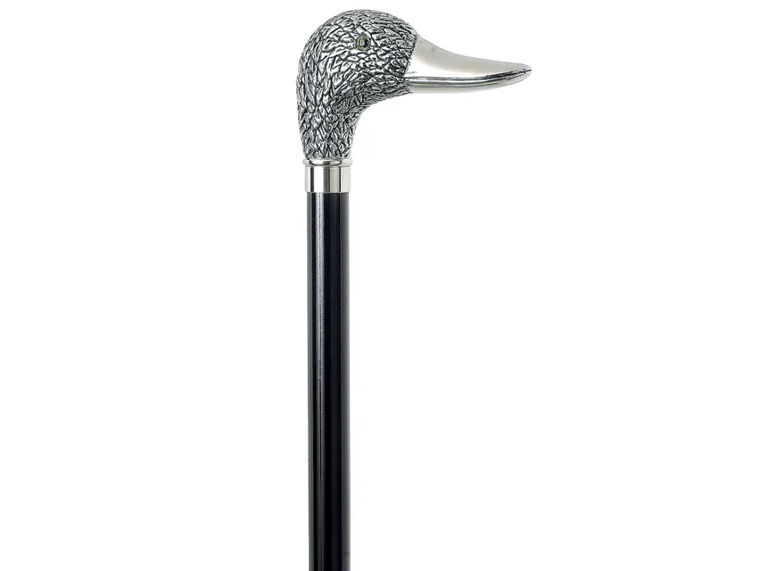 Baston lemn - mâner crom "DUCK"