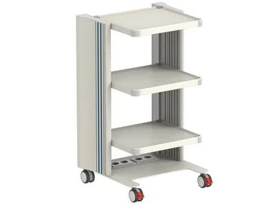 Cărucior EASY POWER - 3 rafturile 40x36 cm + bază