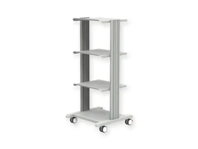 Cărucior Smart - 3 rafturi 40x36 cm + bază