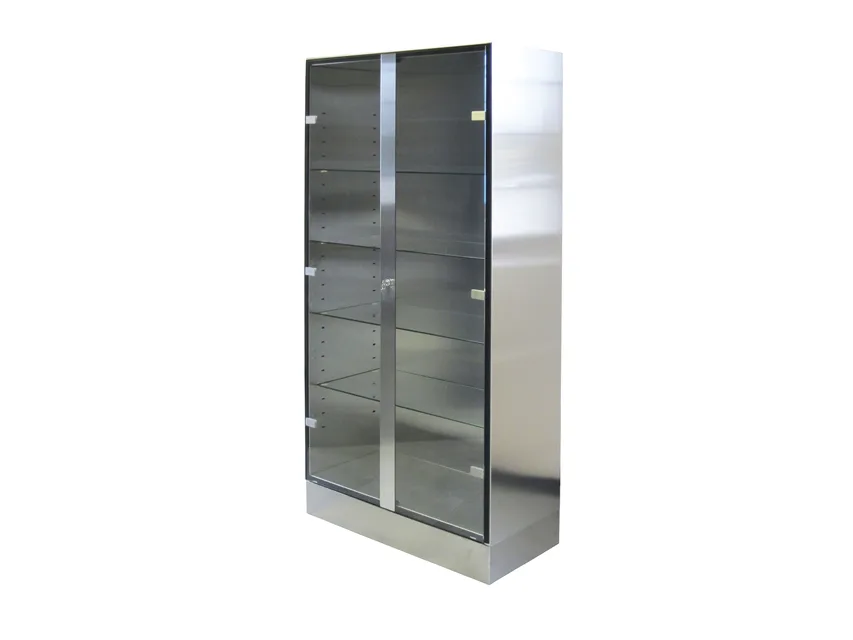 Dulap glass-inox
