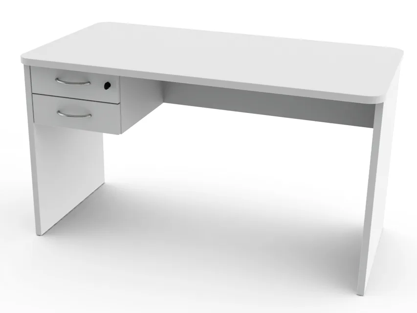 Birou 120x70x h73 cm - cu două sertare și laterale