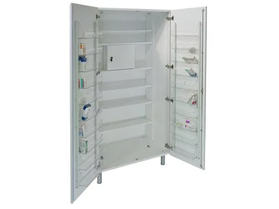 Dulap de medicamente Shell - alb