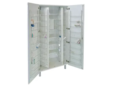 Dulap de medicină Shell Plus - alb