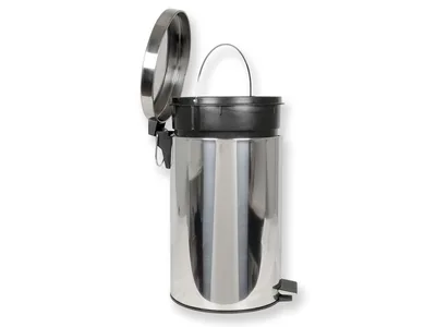 Coş de deşeuri 70 l cu pedal - oţel inoxidabil