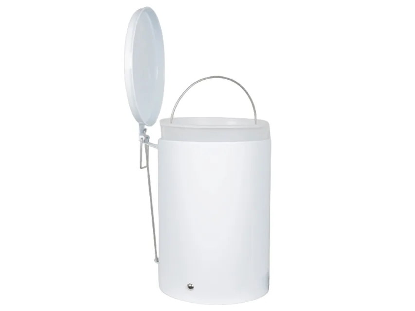 Coș de gunoi 9,5 l - oțel emailat