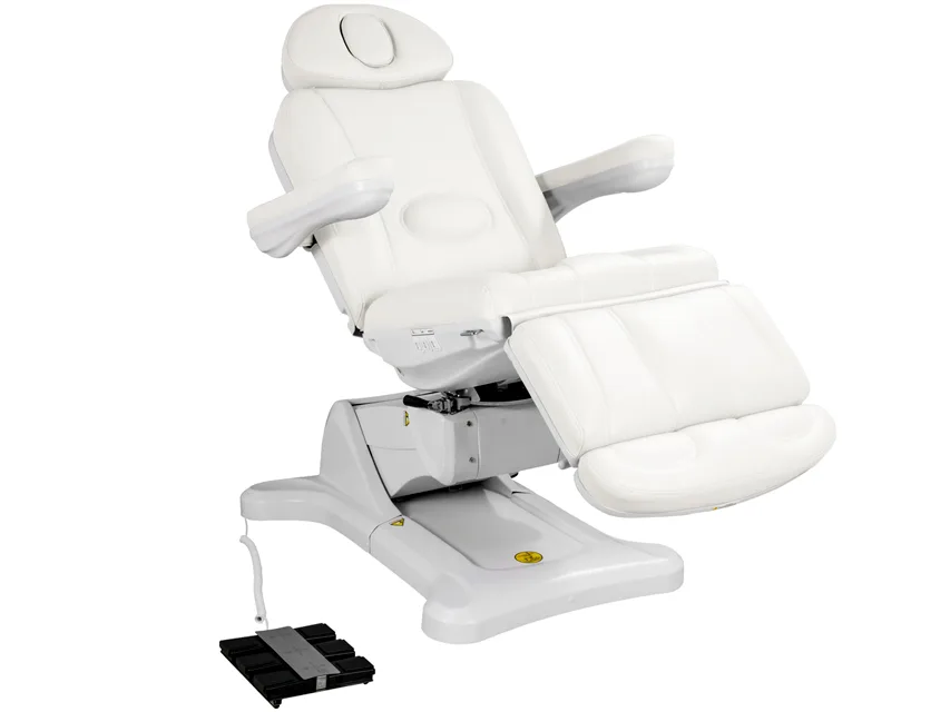 Scaun electric Nefertiti 3 motoare - alb