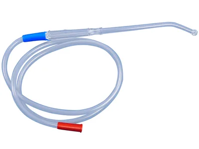 Canulă Yankauer cu vârf bulbar și tub de aspiraţie 25 cm - steril