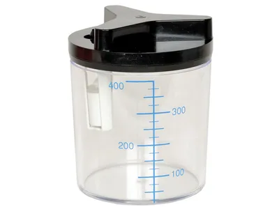 Sticlă 0.4 l + capac pentru Tobi Manual - piese de schimb