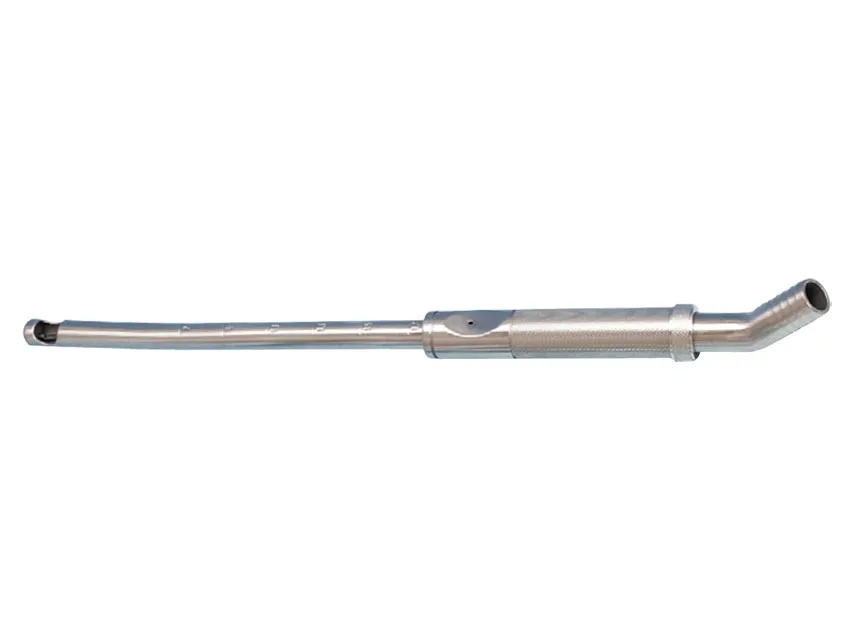 Tub de aspirație Bierer din oțel inoxidabil Ø 8 mm