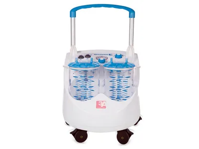 Maxi Aspeed suction 60 l 2x4 l jar with footswitch - 230V