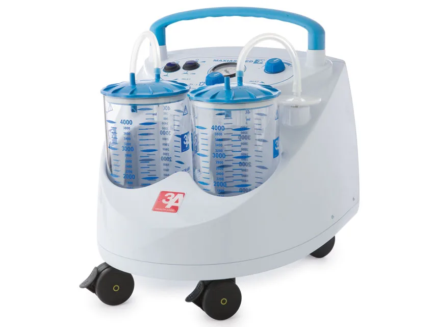 Maxi Aspeed suction 90 l 2x4 l jar with footswitch - 230V
