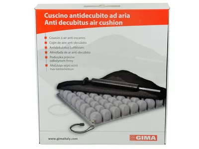 Pernă cu aer și husă - 40x40x6 cm