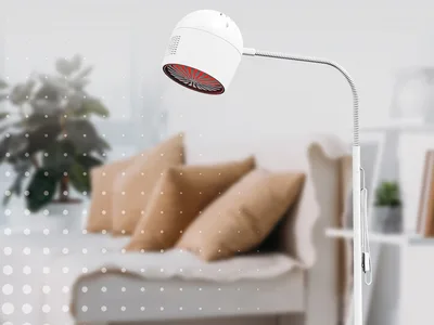 Lampă cu infraroșu cu bec Philips 150W - stand