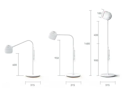 Lampă cu infraroșu cu bec Philips 150W - stand