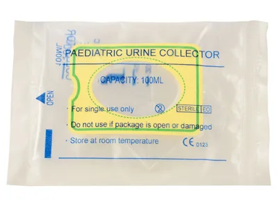 Sac de urină pediatric 100 ml - steril
