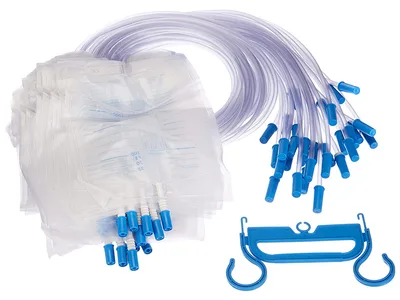 Sac de urină 2000 cc - tub 90 cm - cu supapă de nenreturn/evacuare