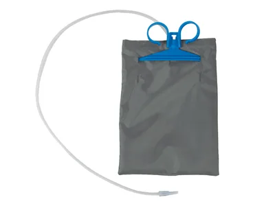 Suport suspendat cu capac pentru sac de urină