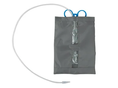 Suport suspendat cu capac pentru sac de urină