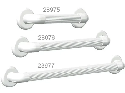 Bară de sprijin din plastic fixă - 45 cm