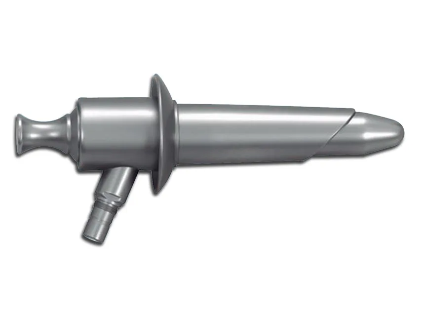 Anoscop cu fibră optică 15x70 mm cu obturator, conector Wolf