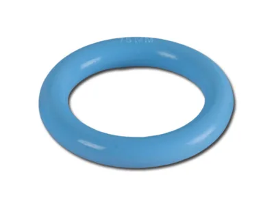 Pessar siliconic albastru diametru 75 mm - steril