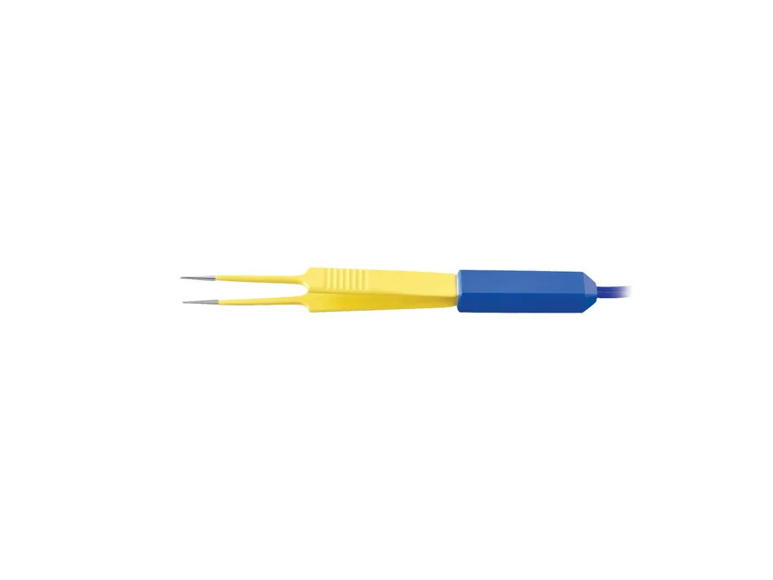 Forceps pentru bijutier sterile 11.5 cm cu cablu 3 m - vârf 0.5 mm