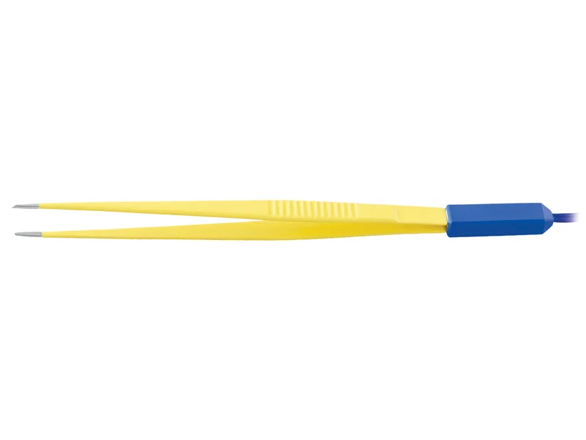 Forceps drepte jetabile 20 cm cu cablu 3 m - vârf 1.0 mm